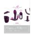 Beau Coeur Ariva - vibrador calcinha 3 em 1 - roxo