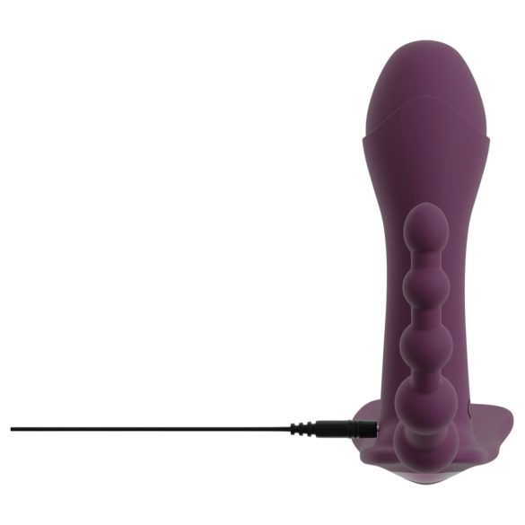 Beau Coeur Ariva - vibrador calcinha 3 em 1 - roxo