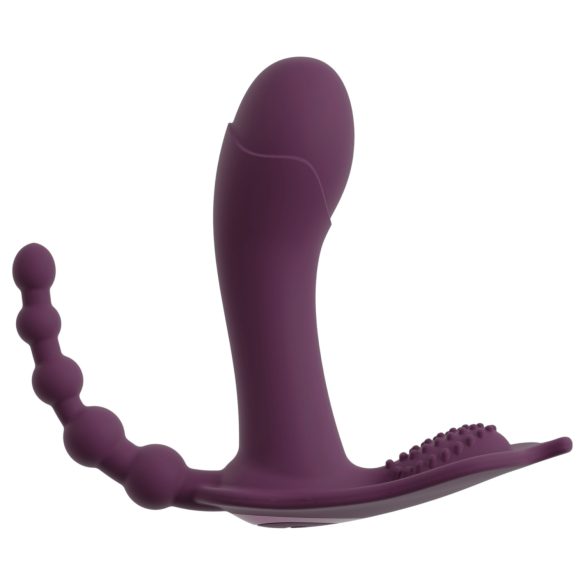 Beau Coeur Ariva - vibrador calcinha 3 em 1 - roxo