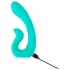 Beau Coeur Naira - vibrador ponto G e clitóris - silicone verde