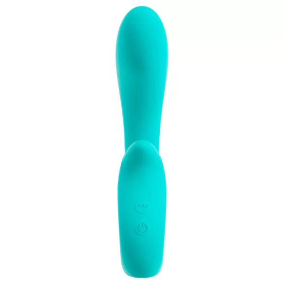 Beau Coeur Naira - vibrador ponto G e clitóris - silicone verde