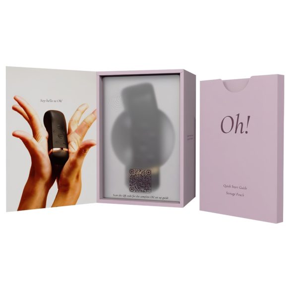 The Handy Oh! - Vibrador ResoTouch (preto)
