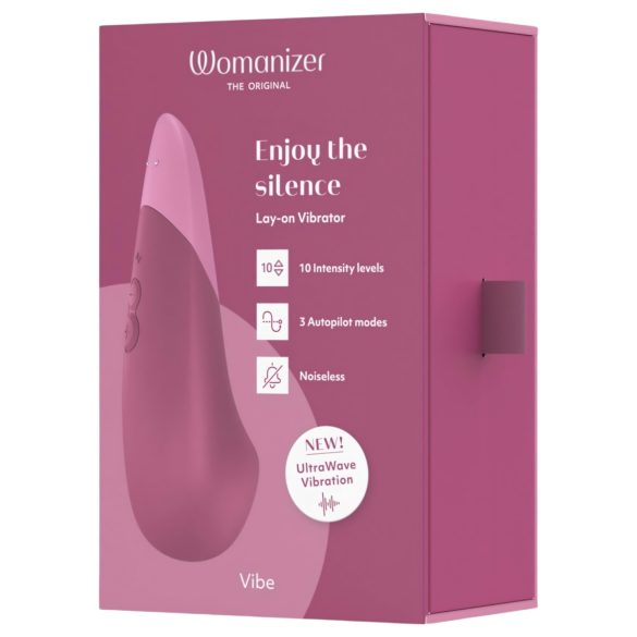 Womanizer - vibrador clitóris - recarregável - silicone rosa