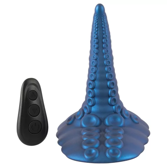 Beasty Cocks - vibrador ponto G com tentáculos - silicone azul