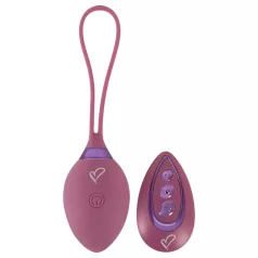   Beau Coeur Rovana - ovo vibratório com controle remoto - silicone roxo