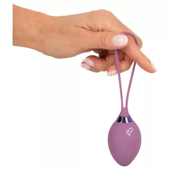 Beau Coeur Rovana - ovo vibratório com controle remoto - silicone roxo