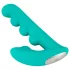 Beau Coeur Sylora - vibrador 2 em 1 com pérolas - silicone verde