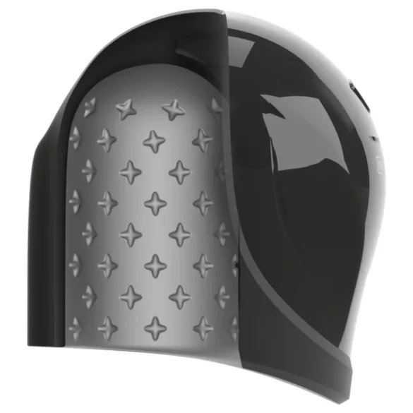 Rebel - vibrador peniano à prova d'água - preto