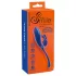 Smile - vibrador ponto G e clitóris - silicone azul