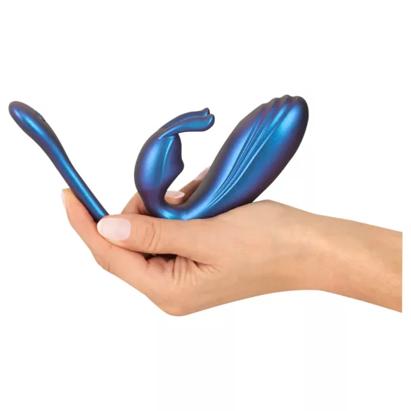 Smile - vibrador ponto G e clitóris - silicone azul