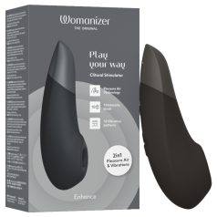  Womanizer Enhance - estimulador de clitóris por ondas de ar (preto)
