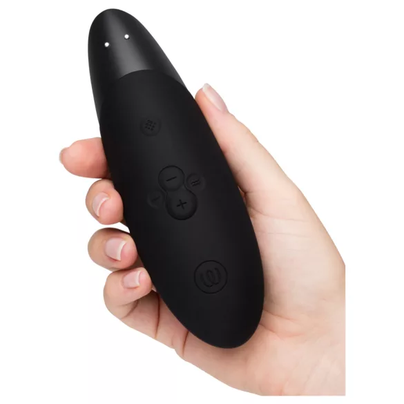 Womanizer Enhance 2 em 1 sugador de clitóris por ondas de ar + vibrador (preto)