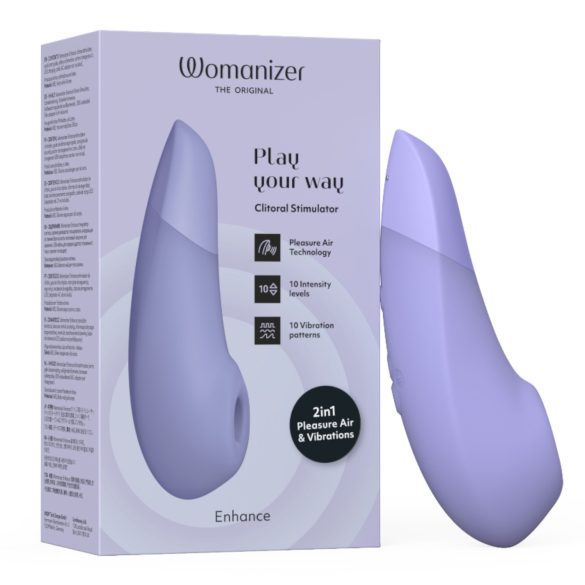Womanizer - sugador de clitóris com ondas de ar - roxo