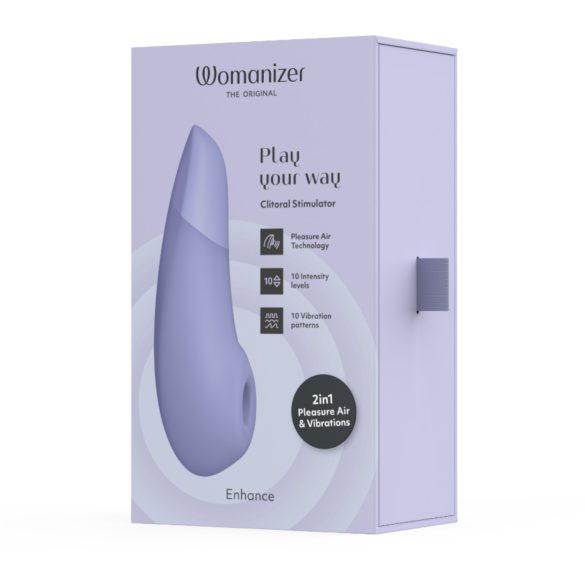 Womanizer - sugador de clitóris com ondas de ar - roxo