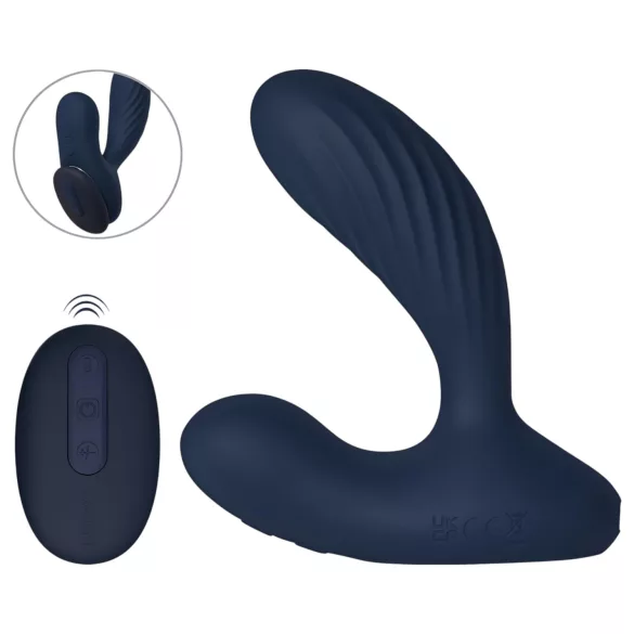 Svakom Vick Neo 2 - vibrador anal inteligente - silicone azul