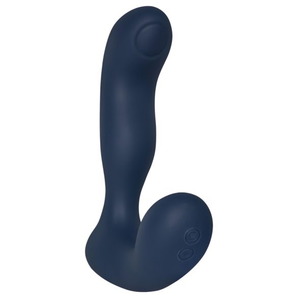 Svakom Iker Neo - vibrador anal interativo pulsante - silicone azul