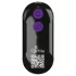 Smile - vibrador anal e estimulador de clitóris 2 em 1 - silicone roxo