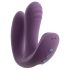 Beau Coeur Mireva - vibrador triplo com controle remoto - silicone roxo