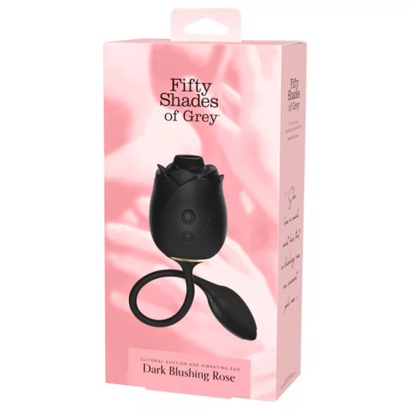Fifty Shades of Grey - sugador clitoriano e bullet vibratório - preto