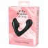 Greedy Girl - vibrador ponto G - recarregável silicone preto