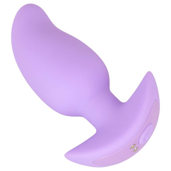 Cuties Mini - plug anal vibratório - silicone lilás