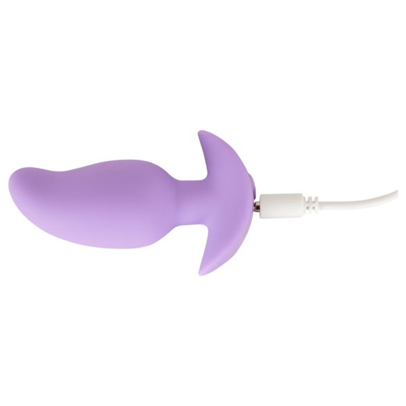 Cuties Mini - plug anal vibratório - silicone lilás