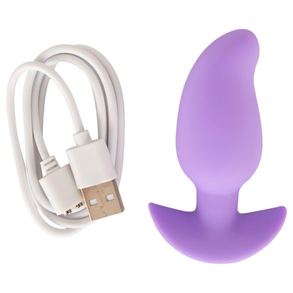 Cuties Mini - plug anal vibratório - silicone lilás