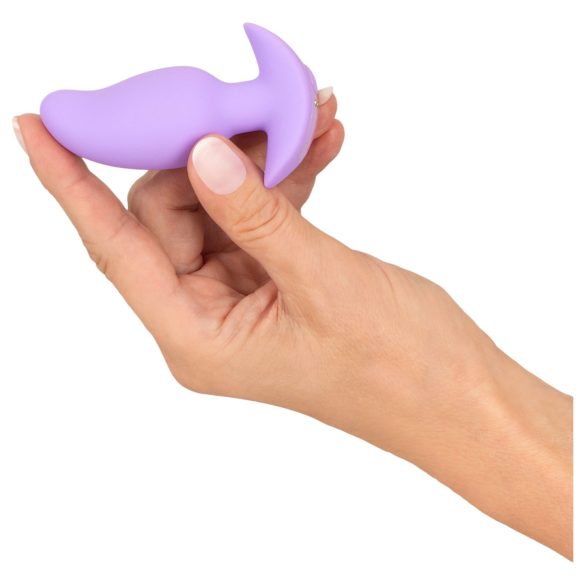 Cuties Mini - plug anal vibratório - silicone lilás
