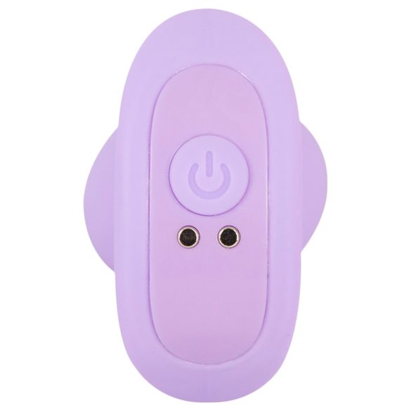 Cuties Mini - plug anal vibratório - silicone lilás