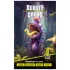 Beasty Cocks Passionate Plant - dildo luminoso - silicone verde