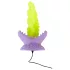 Beasty Cocks Passionate Plant - dildo luminoso - silicone verde