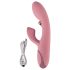 Beau Coeur Avenor - vibrador com língua e estimulador de clitóris para o ponto G (rosa)