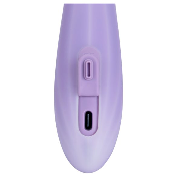 Svakom Margot - vibrador ponto G duplo motor - silicone roxo