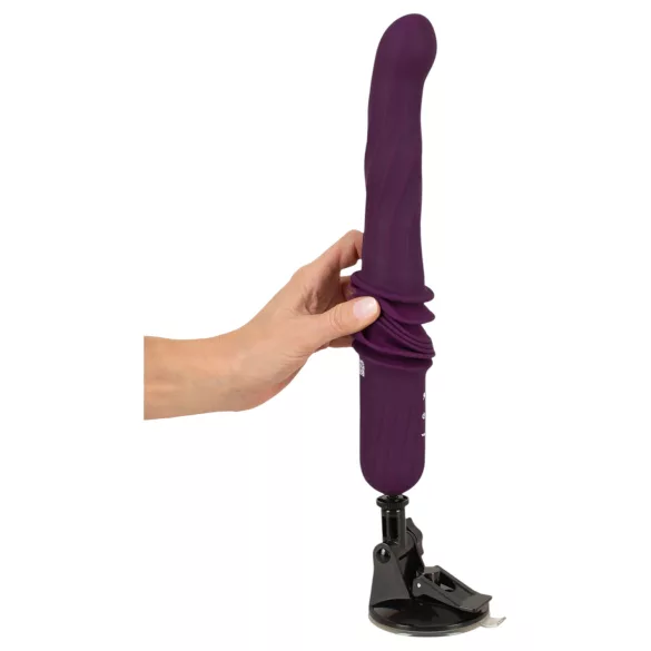 You2Toys - vibrador de impulso aquecido com controlo remoto (roxo)