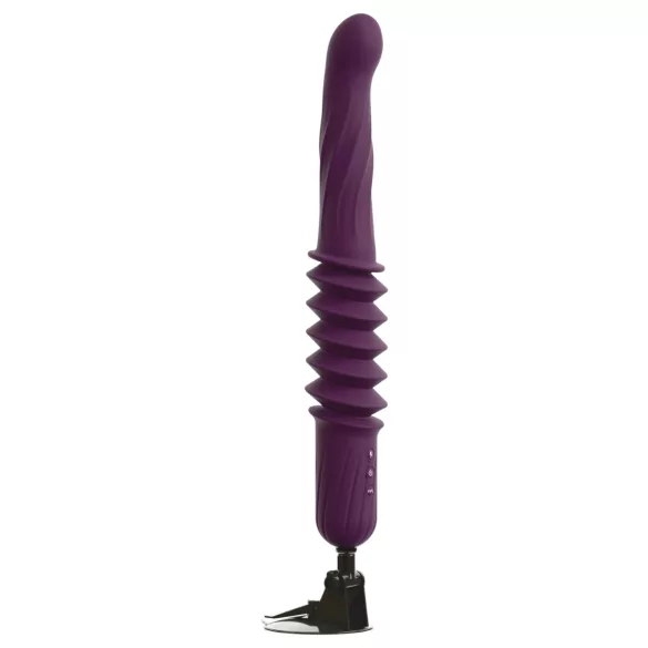 You2Toys - vibrador de impulso aquecido com controlo remoto (roxo)