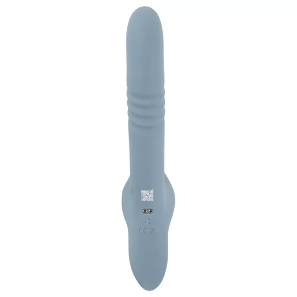 You2Toys - Vibrador com arnês de coelhinho em 3 peças com comando remoto (azul)