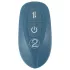 You2Toys - Vibrador com arnês de coelhinho em 3 peças com comando remoto (azul)