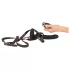 You2Toys - vibrador duplo com arnês e controlo remoto (preto)