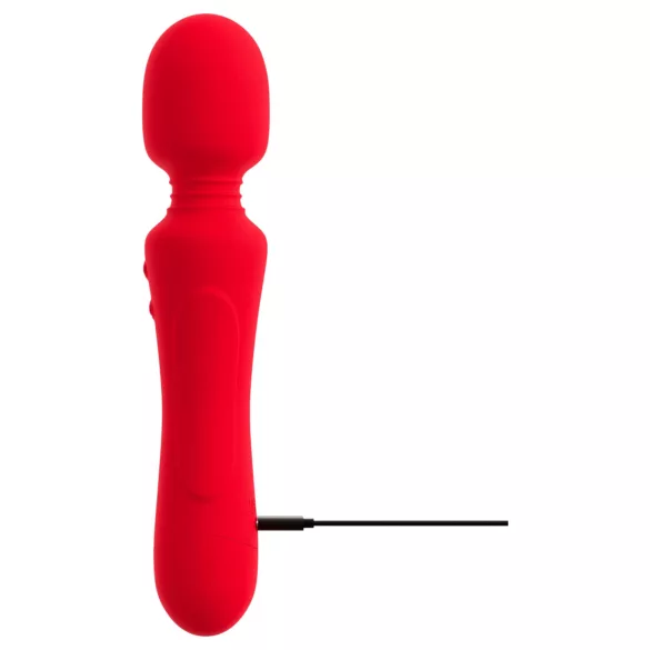 Sweet Smile - vibrador varinha recarregável à prova d’água (vermelho)