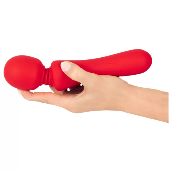 Sweet Smile - vibrador varinha recarregável à prova d’água (vermelho)