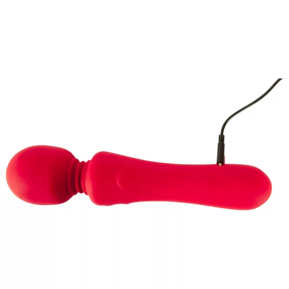 Sweet Smile - vibrador varinha recarregável à prova d’água (vermelho)