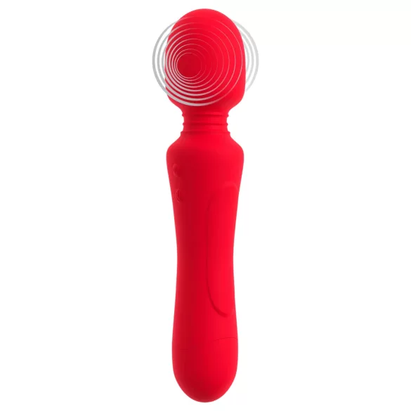 Sweet Smile - vibrador varinha recarregável à prova d’água (vermelho)
