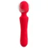 Sweet Smile - vibrador varinha recarregável à prova d’água (vermelho)