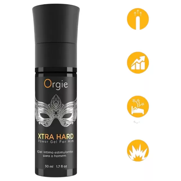 Orgie Xtra Hard - gel para ereção masculina - 50ml