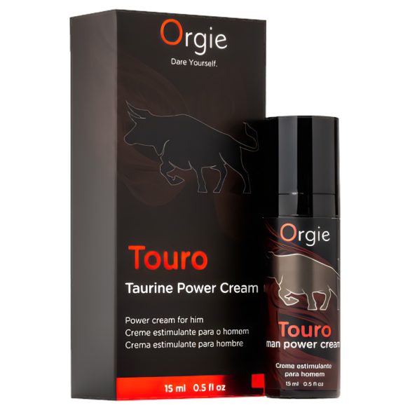 Orgie Touro Power - creme estimulante para ereção - 15ml