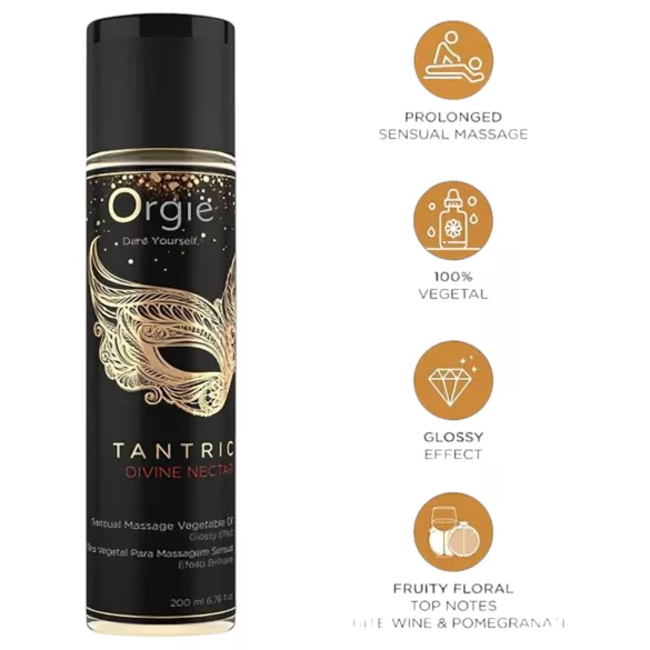 Orgie - óleo de massagem sensual - 200ml