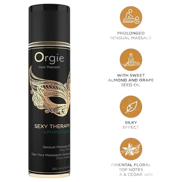 Orgie - óleo de massagem sensual - afrodisíaco - 200ml