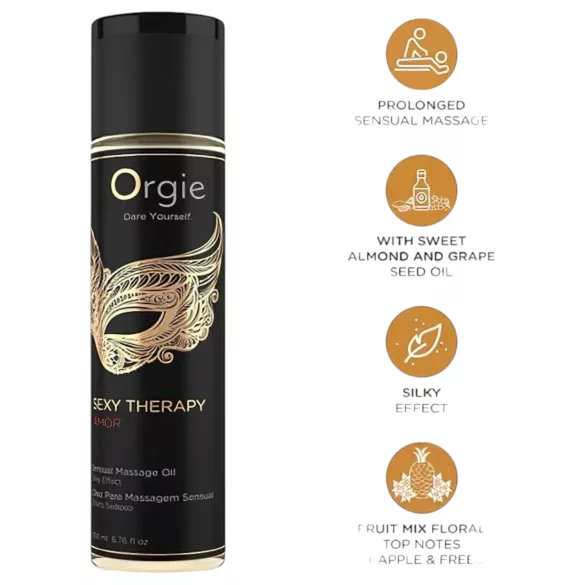 Orgie Amor - óleo de massagem sensual - 200ml