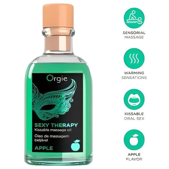 Orgie Sexy Therapy - kit óleo de massagem - maçã