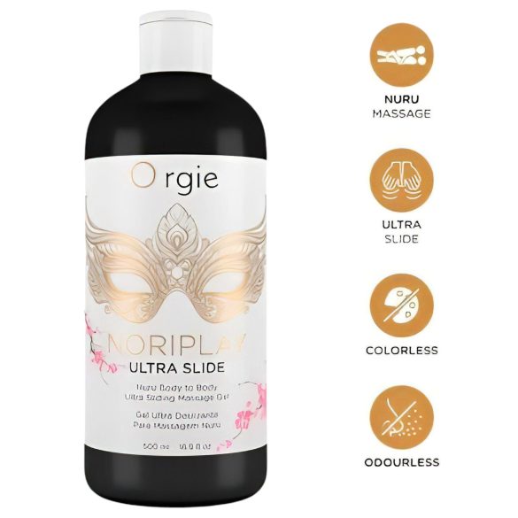 Orgie Noriplay - gel de massagem nuru sedoso - 500ml